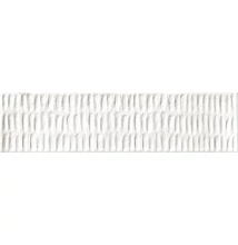 harmony lagoon white decor csempe 6x24,6 cm
