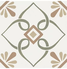 harmony provenza green petals 22,3x22,3 cm