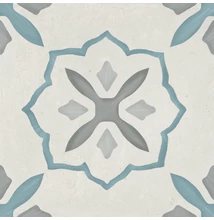 harmony sirocco blue cross 22,3x22,3 cm