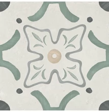 harmony sirocco green flower 22,3x22,3 cm