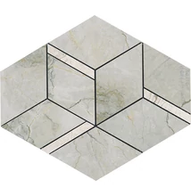 la fabbrica bolgheri stone sage rombo mozaik 37x22 cm