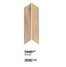 la fabbrica honey wood chevron mix nat 7,5x40,7 cm 