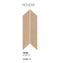 la fabbrica honey wood chevron XL rovere nat 15x85,6 cm 