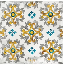 la fabbrica small amalfi mix fényes csempe 10x10 cm