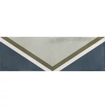 la fabbrica small trend rhombus navy fényes csempe 6,5x20 cm