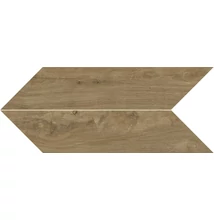 love wooden chevron brown padlólap 20x100 cm