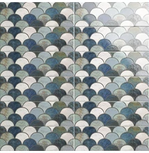 mainzu bellagio escama blu decor 10x30 cm