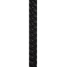 paradyz fashion spirit black str. matt csempe 4,5x39,8 cm
