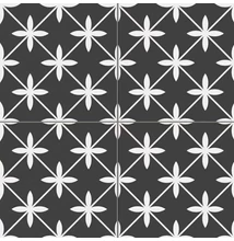prissmacer pre star black padlólap 45x45 cm