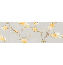 ragno mixed decoro fiore di pesco bianco touch B csempe RA1K 40x120 cm