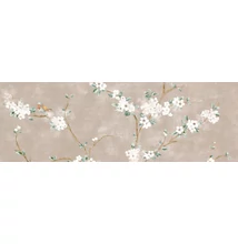ragno mixed decoro fiore di pesco rosa touch A csempe RA1Y 40x120 cm