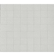 ragno sol bianco struttura foglia 3D csempe R9RD 15x15 cm