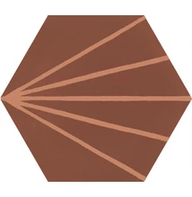 ragno stratford decoro tratto red R8YS 21x18,2