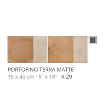 realonda portofino terra matte 15x45 cm