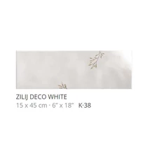 realonda zilij deco white 15x45 cm