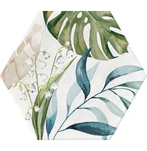 ribesalbes apollo 13 hex dekor csempe 23x27 cm