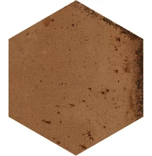 ribesalbes artisan hex ocre csempe 11,8x10,2 cm