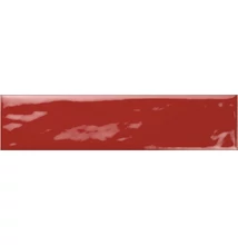 ribesalbes geometry brick red csempe 6x25 cm