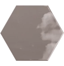 ribesalbes geometry hex charcoal csempe 15x17,3 cm