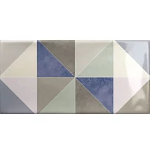 ribesalbes ocean triangle glossy dekor csempe mix 7,5x15 cm