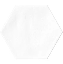 ribesalbes plain hex white padlólap 23x27 cm