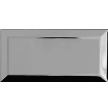 ribesalbes bisel plata brillo csempe 10x20 cm