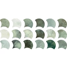 ribesalbes calm drop moss gloss csempe 15,2x17,2 cm