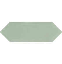 ribesalbes picket beveled beveled green glossy csempe 10x30 cm