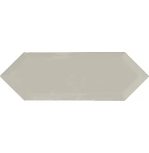 ribesalbes picket beveled light grey glossy csempe 10x30 cm