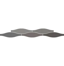 ribesalbes sailing wave dark grey gloss csempe 7,5x30 cm