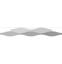 ribesalbes sailing wave light grey gloss csempe 7,5x30 cm