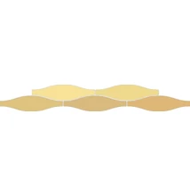 ribesalbes sailing wave mustard gloss csempe 7,5x30 cm