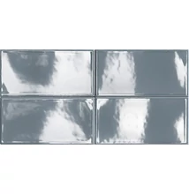 sichenia mini blu glossy csempe 6,25x12,5 cm