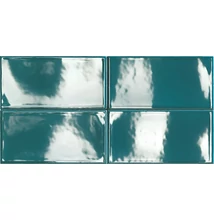 sichenia mini smeraldo glossy csempe 6,25x12,5 cm