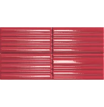 sichenia mini sticks cardinale glossy csempe 6,25x12,5 cm