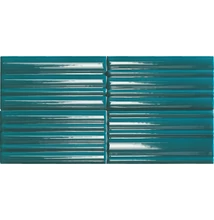 sichenia mini sticks smeraldo glossy csempe 6,25x12,5 cm