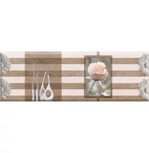 super ceramica aosta lineal beige decor 20x60 cm