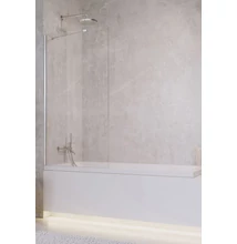 radaway idea PNJ 60 króm kádparaván, 150x60 cm
