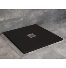 radaway kios c zuhanytálca 90x90 cm, fekete