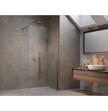 radaway modo new brushed copper II 75 zuhanyfal, 200x75 cm