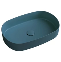 sapho infinity oval kerámiamosdó, 55x36cm, zöld
