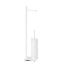 sapho flori álló WC kefetartó és papírtartó 630 mm, matt fehér TR3222