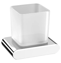 sapho flori fogkefetartó tejüveg/króm RF004