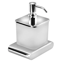 sapho flori szappanadagoló 300 ml tejüveg/króm RF019