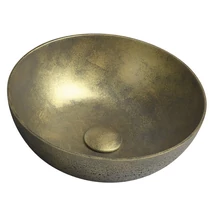 sapho formigo pultra szerelhető mosdó, arany 39x14 cm, FG131