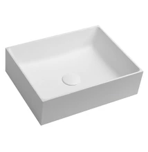 sapho formigo pultra szerelhető mosdó, fehér 47,5x13x36,5 cm, FG011