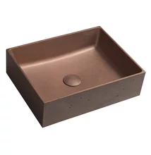 sapho formigo pultra szerelhető mosdó, réz 47,5x13x36,5 cm, FG113