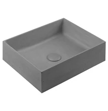 sapho formigo pultra szerelhető mosdó, világos szürkr 47,5x13x36,5 cm, FG019