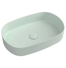 sapho infinity oval kerámiamosdó, 55x36cm, matt mentol