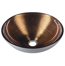 sapho murano pultra szerelhető mosdó, wenge 40x14 cm, AL5318-66
